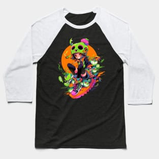 Halloween skater Baseball T-Shirt